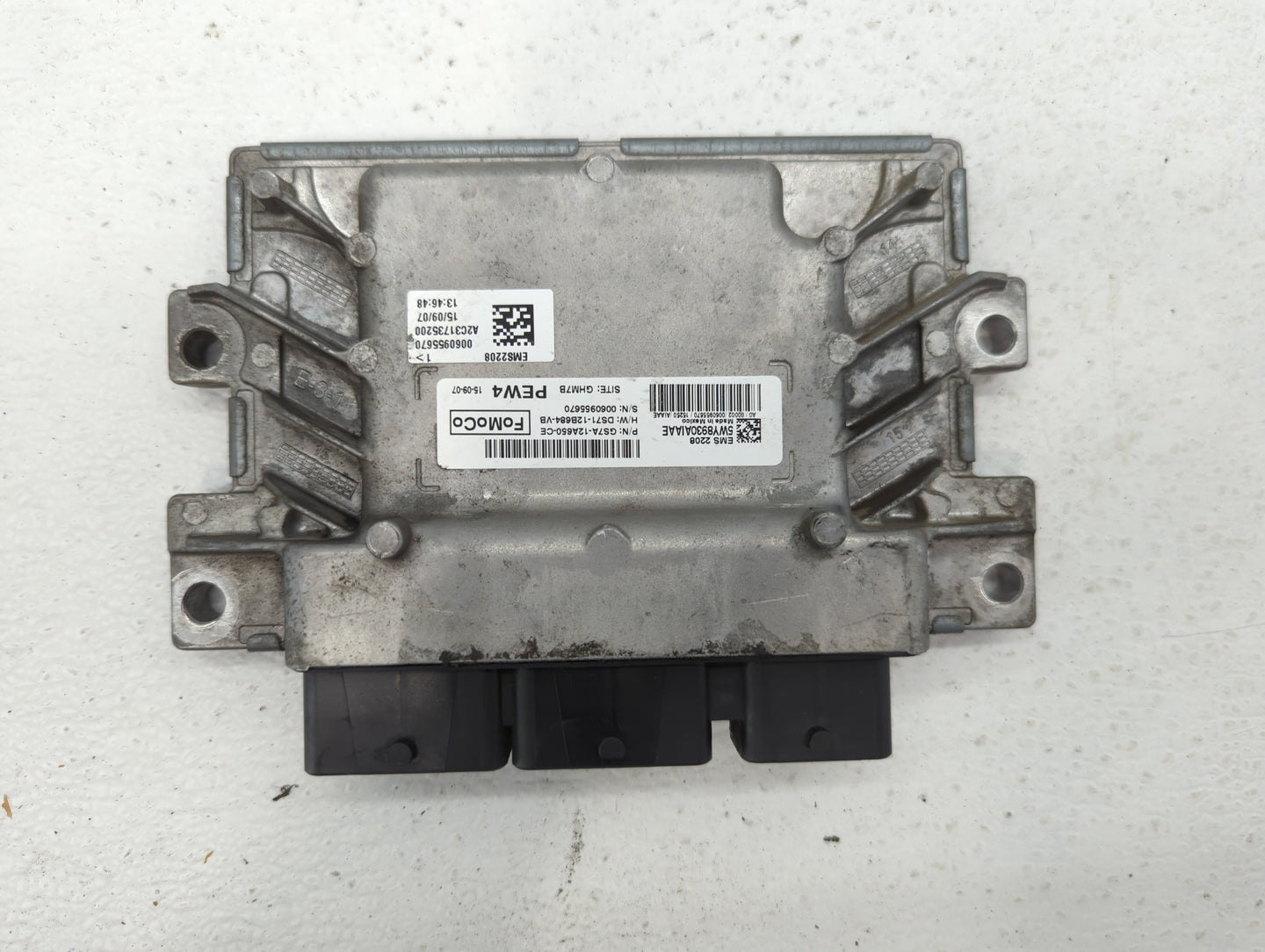 2014-2016 Ford Fusion PCM Engine Control Computer ECU ECM PCU OEM P/N:GS7A-12A650-CE GS7A-12A650-CD Fits Fits 2014 2015 2016
