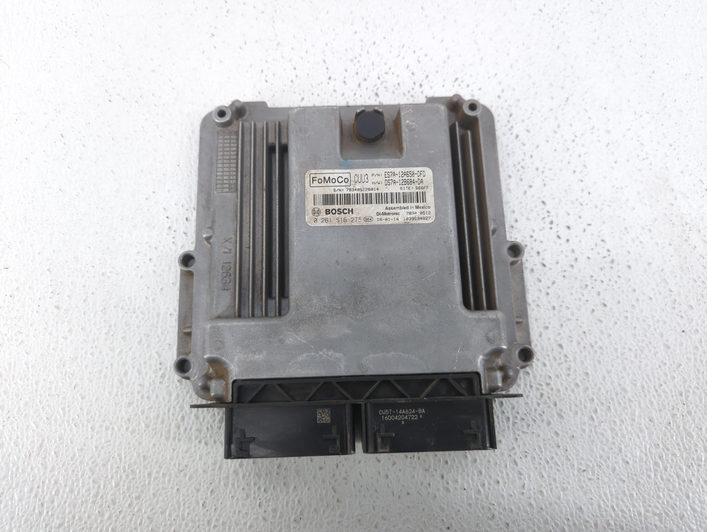 2014-2016 Ford Fusion PCM Engine Control Computer ECU ECM PCU OEM P/N:DS7A-12B684-DA ES7A-12A650-DFD Fits Fits 2014 2015 201