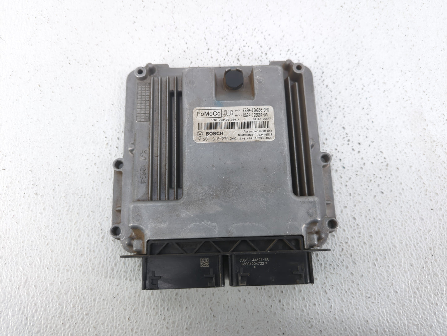 2014-2016 Ford Fusion PCM Engine Control Computer ECU ECM PCU OEM P/N:DS7A-12B684-DA ES7A-12A650-DFD Fits Fits 2014 2015 201