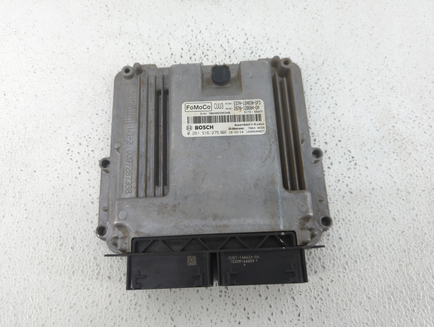 2014-2016 Ford Fusion PCM Engine Control Computer ECU ECM PCU OEM P/N:DS7A-12B684-DA ES7A-12A650-DFD Fits Fits 2014 2015 201