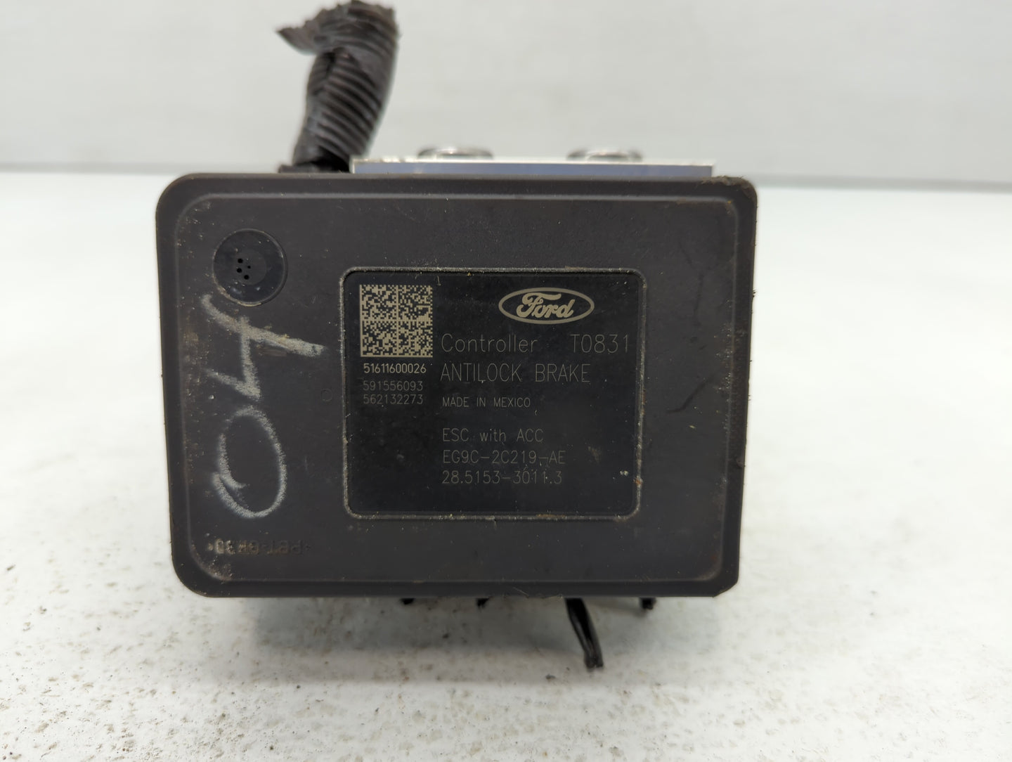 2014-2016 Ford Fusion ABS Pump Control Module Replacement P/N:EG9C-2C405-DF Fits Fits 2014 2015 2016 OEM Used Auto Parts - O