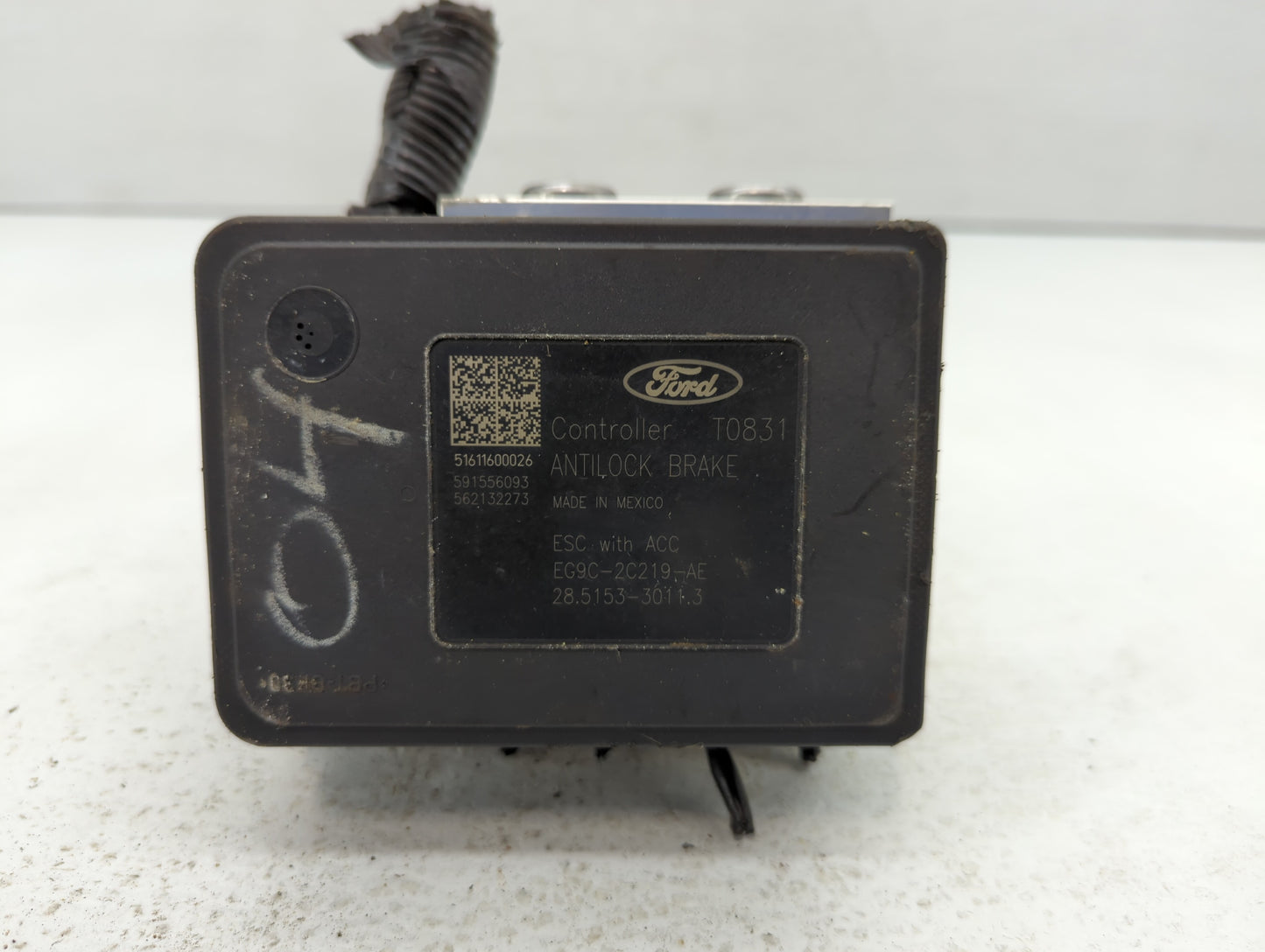 2014-2016 Ford Fusion ABS Pump Control Module Replacement P/N:EG9C-2C405-DF Fits Fits 2014 2015 2016 OEM Used Auto Parts - O
