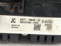 2016 Ford Fusion Instrument Cluster Speedometer Gauges P/N:, HS7T-10849-JF, GS7T-10849-JB Fits OEM Used Auto Parts - Oemused