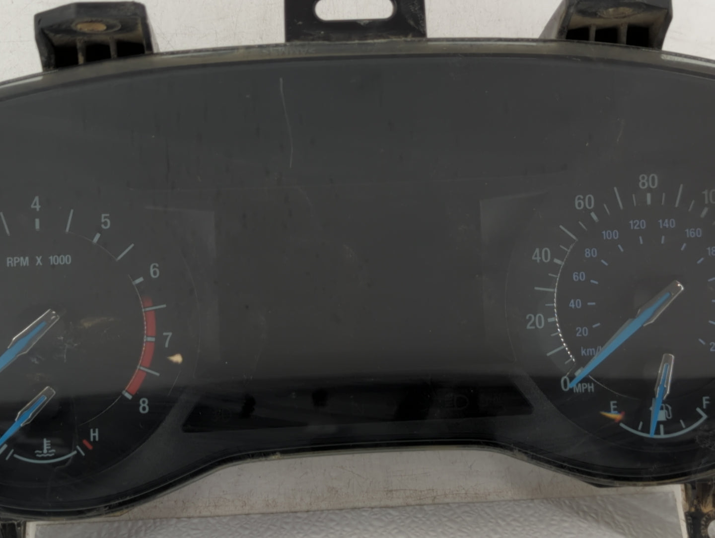 2016 Ford Fusion Instrument Cluster Speedometer Gauges P/N:GS7T-10849-JC, 10849, GS7T-10849-EA Fits OEM Used Auto Parts - Oe
