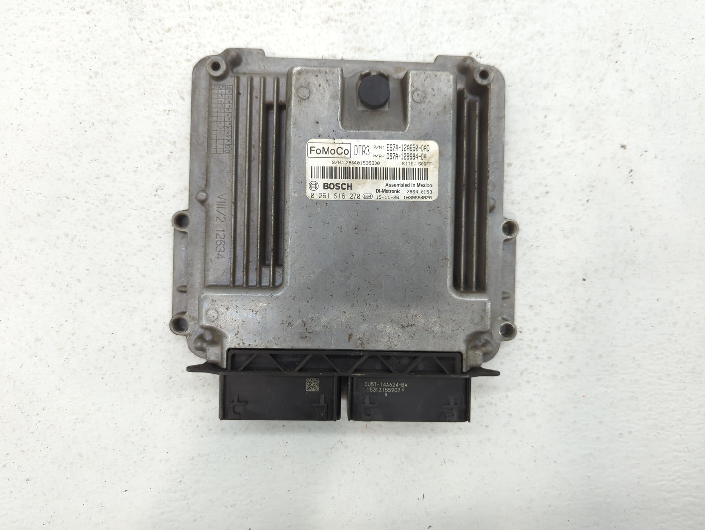 2014-2016 Ford Fusion PCM Engine Control Computer ECU ECM PCU OEM P/N:DS7A-12B684-DA ES7A-12A650-DAD Fits Fits 2014 2015 201