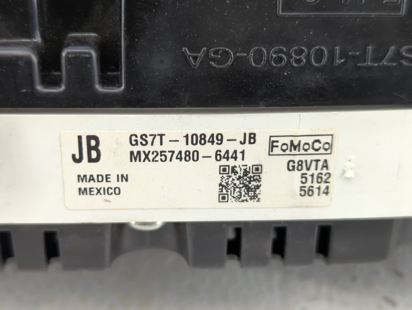 2016 Ford Fusion Instrument Cluster Speedometer Gauges P/N:GS7T-10849-JB Fits OEM Used Auto Parts - Oemusedautoparts1.com