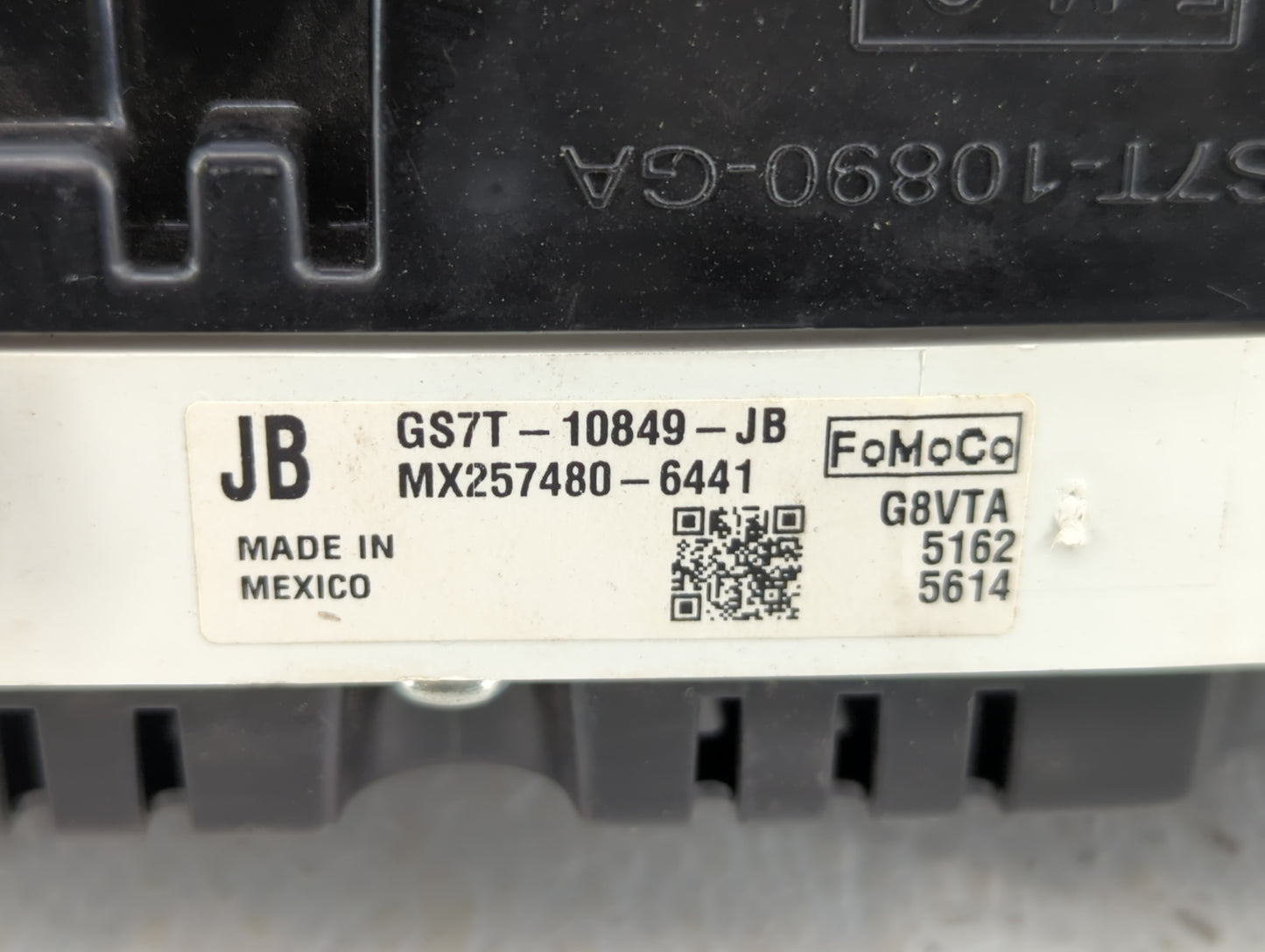 2016 Ford Fusion Instrument Cluster Speedometer Gauges P/N:GS7T-10849-JB Fits OEM Used Auto Parts - Oemusedautoparts1.com