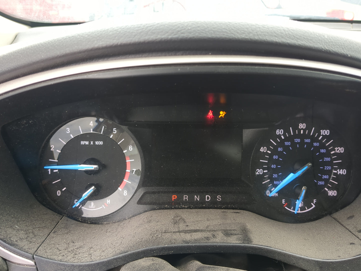 2016 Ford Fusion Instrument Cluster Speedometer Gauges Miles:187K Fits OEM Used Auto Parts - Oemusedautoparts1.com
