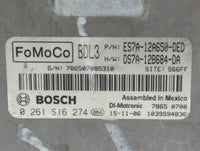 2014-2016 Ford Fusion PCM Engine Control Computer ECU ECM PCU OEM P/N:DS7A-12B684-DA ES7A-12A650-DED Fits Fits 2014 2015 201