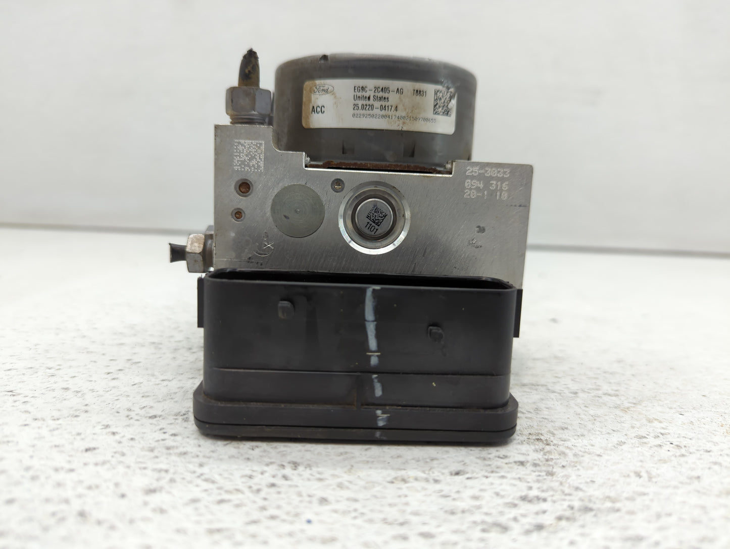 2014-2016 Ford Fusion ABS Pump Control Module Replacement P/N:EG9C-2C405-AG Fits Fits 2014 2015 2016 OEM Used Auto Parts - O