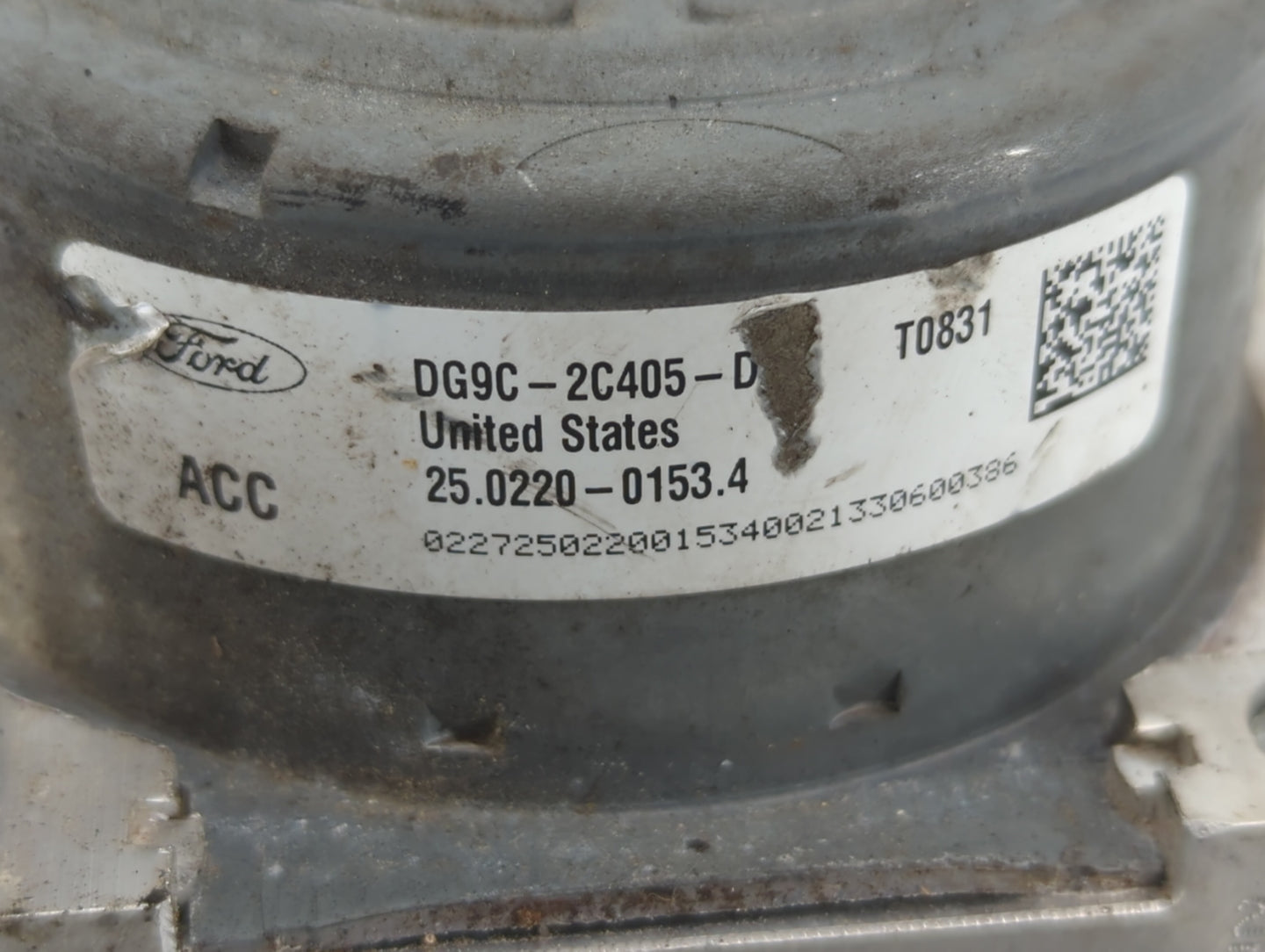 2014-2016 Ford Fusion ABS Pump Control Module Replacement P/N:DG9C-2C405-D EG9C-2C405-AG Fits Fits 2014 2015 2016 OEM Used A