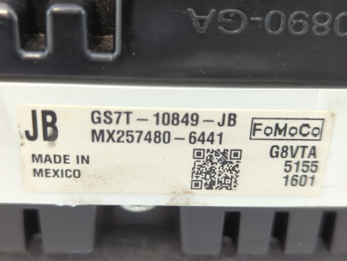2016 Ford Fusion Instrument Cluster Speedometer Gauges P/N:GS7T-10849-JC GS7T-10849-JB Fits OEM Used Auto Parts - Oemusedaut