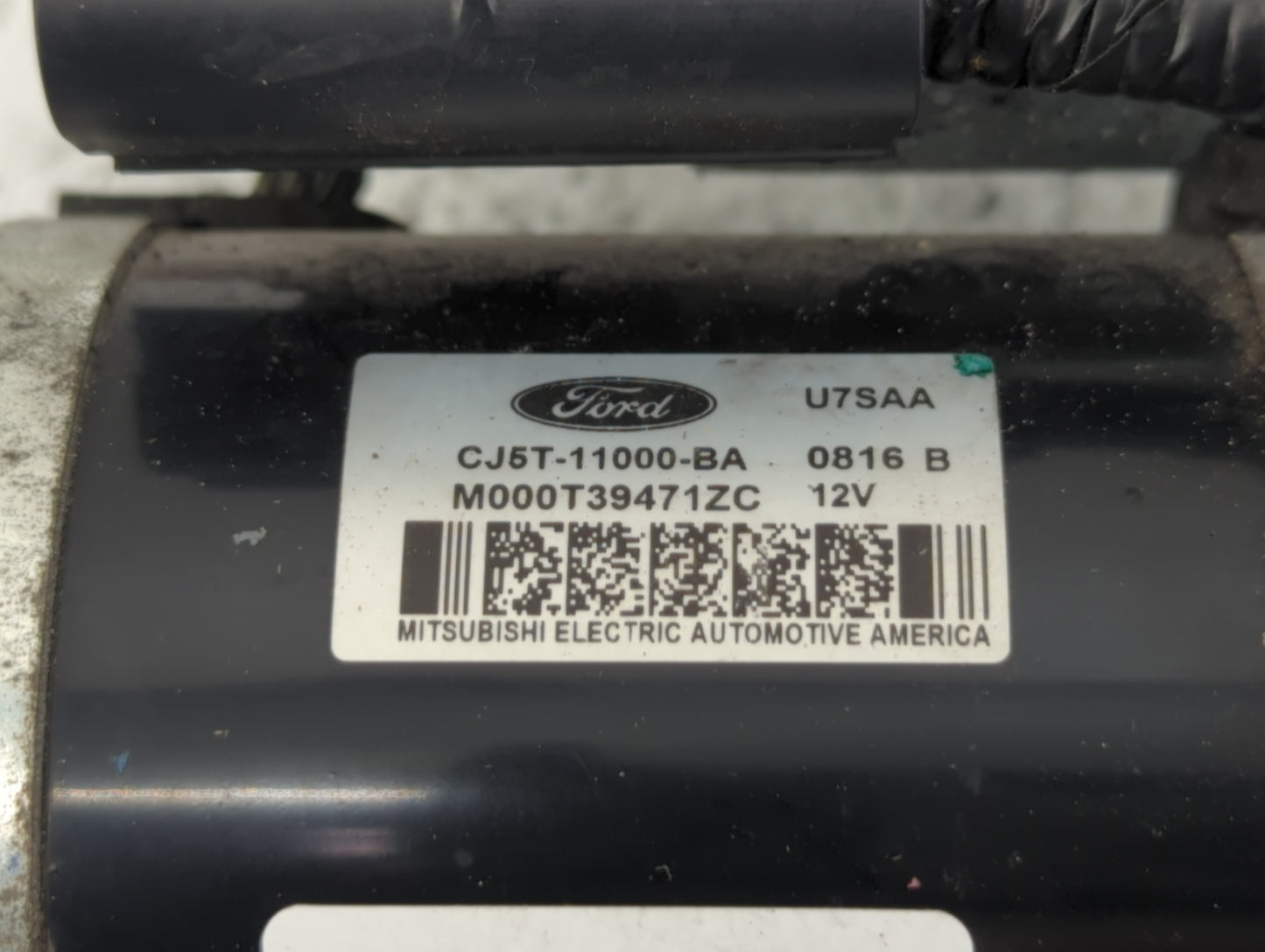 2013-2016 Ford Fusion Car Starter Motor Solenoid OEM P/N:M000T39471ZC CJ5T-11000-BA Fits Fits 2013 2014 2015 2016 OEM Used A