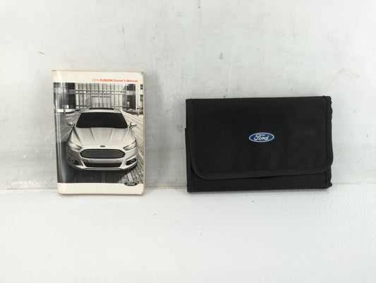 2016 Ford Fusion Owners Manual Book Guide OEM Used Auto Parts - Oemusedautoparts1.com