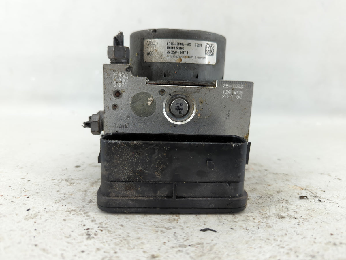2014-2016 Ford Fusion Anti-Lock Brake ABS Pump Module Actuator OEM P/N:EG9C-2C405-AG Fits Fits 2014 2015 2016 OEM Used Auto 
