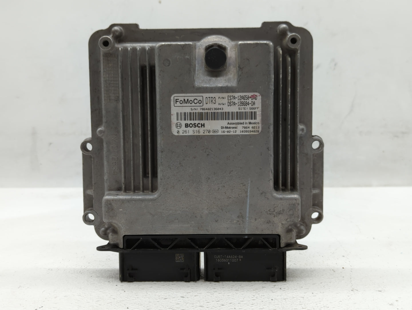 2014-2016 Ford Fusion PCM Engine Control Computer ECU ECM PCU OEM P/N:ES7A-12A650-DAD Fits Fits 2014 2015 2016 OEM Used Auto