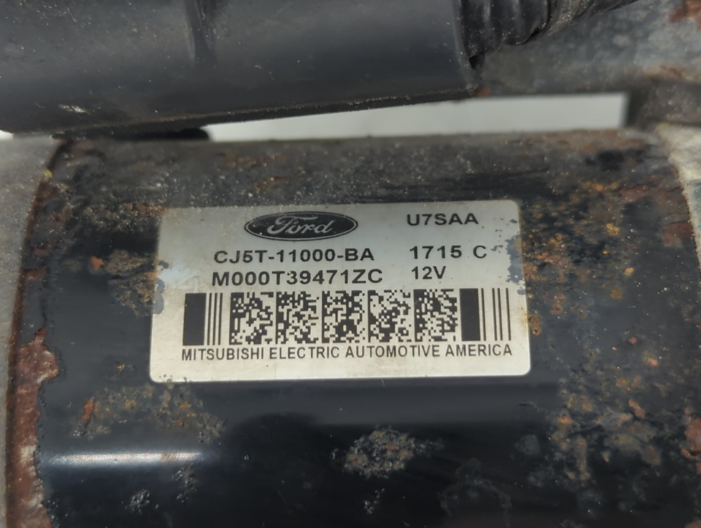 2013-2016 Ford Fusion Car Starter Motor Solenoid OEM P/N:CJ5T-11000-BA Fits Fits 2013 2014 2015 2016 OEM Used Auto Parts - O