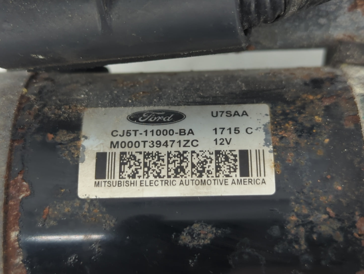 2013-2016 Ford Fusion Car Starter Motor Solenoid OEM P/N:CJ5T-11000-BA Fits Fits 2013 2014 2015 2016 OEM Used Auto Parts - O