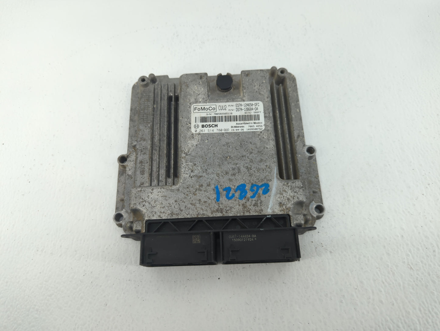 2014-2016 Ford Fusion PCM Engine Control Computer ECU ECM PCU OEM P/N:ES7A-12A650-DFC Fits Fits 2014 2015 2016 OEM Used Auto