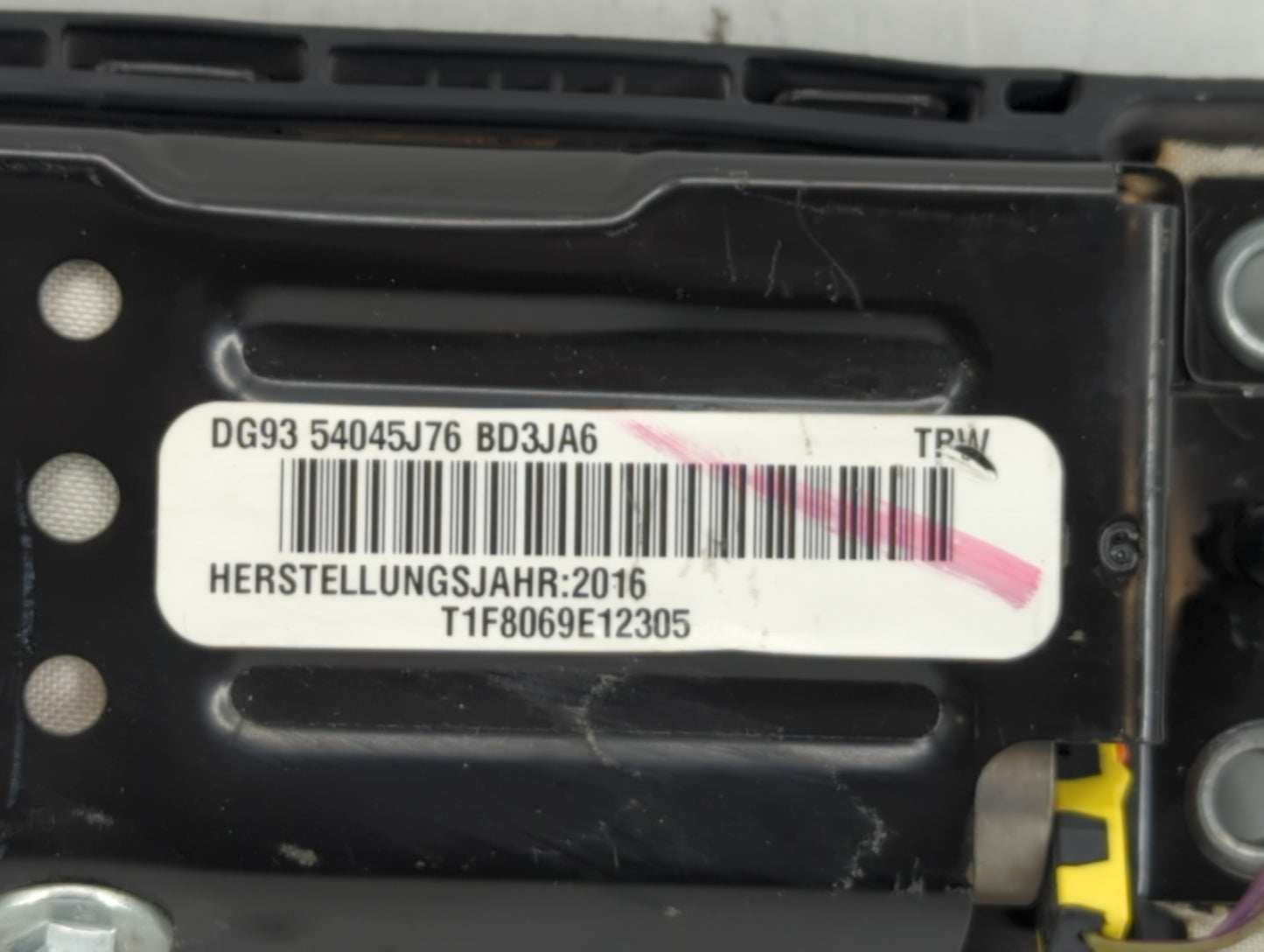 2013-2020 Ford Fusion Air Bag Passenger Right Dashboard Oem - Oemusedautoparts1.com