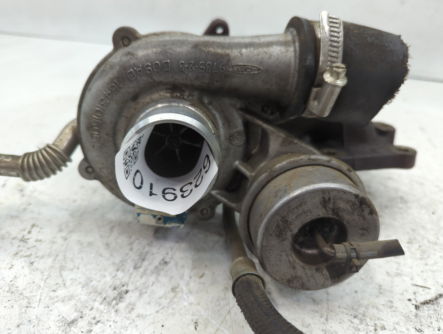 2014 Ford Fusion Turbocharger Turbo Charger Super Charger Supercharger - Oemusedautoparts1.com