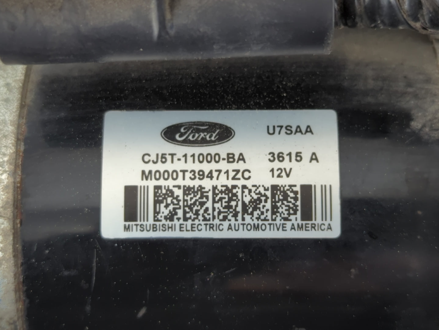 2013-2016 Ford Fusion Car Starter Motor Solenoid OEM P/N:M000T39471ZC CJ5T-11000-BA Fits Fits 2013 2014 2015 2016 OEM Used A