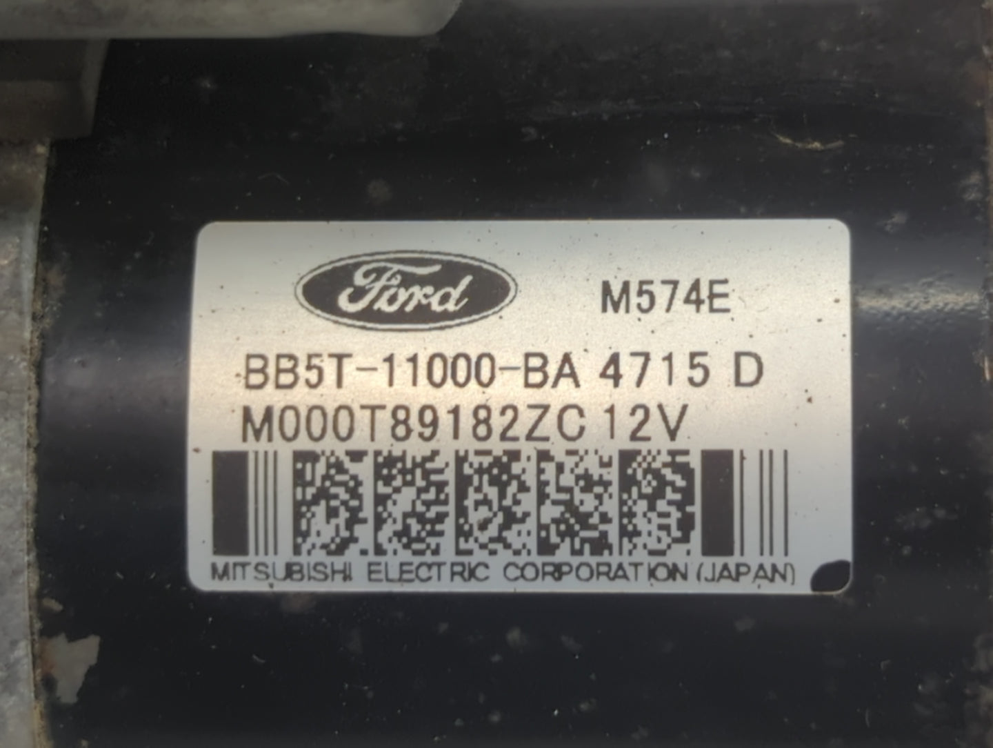 2013-2020 Ford Fusion Car Starter Motor Solenoid OEM P/N:M000T89182ZC BB5T-11000-BA Fits OEM Used Auto Parts - Oemusedautopa