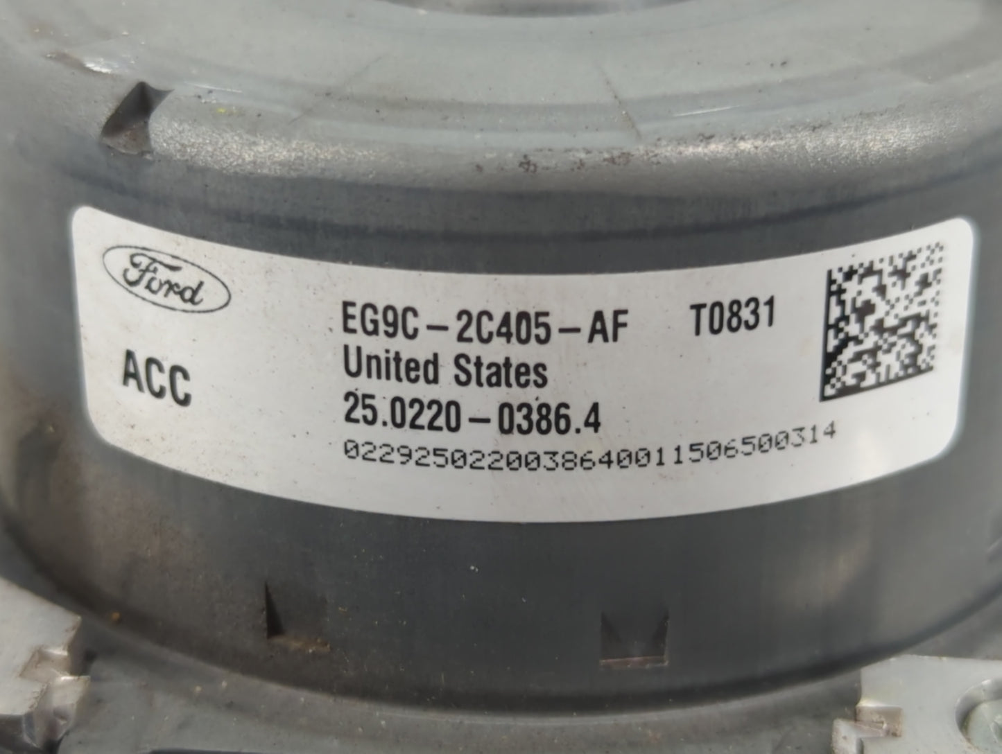 2014-2016 Ford Fusion ABS Pump Control Module Replacement P/N:EG9C-2C405-AF Fits Fits 2014 2015 2016 OEM Used Auto Parts - O
