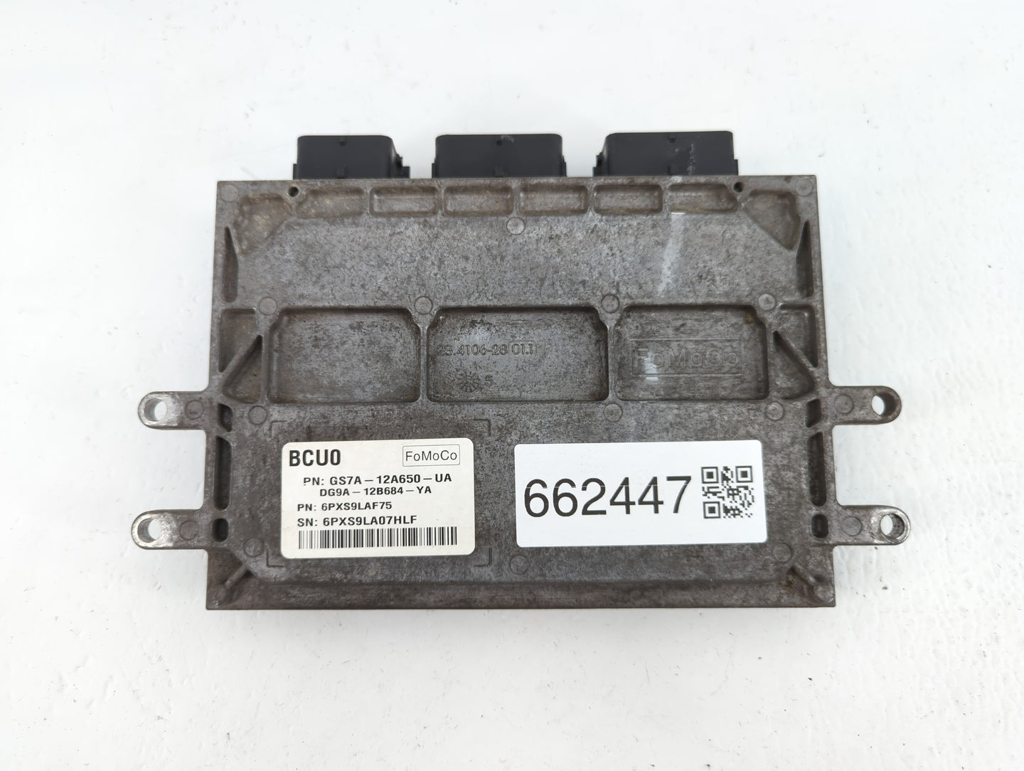 2014-2016 Ford Fusion PCM Engine Control Computer ECU ECM PCU OEM P/N:6PXS9LAF75 GS7A-12A650-UA Fits Fits 2014 2015 2016 OEM