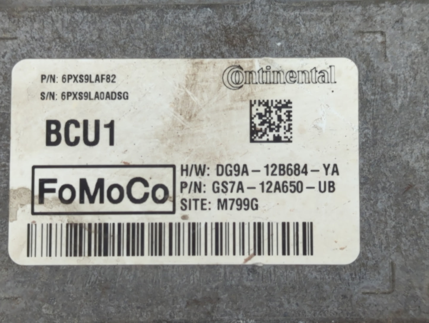 2014-2016 Ford Fusion PCM Engine Control Computer ECU ECM PCU OEM P/N:6PXS9LAF82 Fits Fits 2014 2015 2016 OEM Used Auto Part