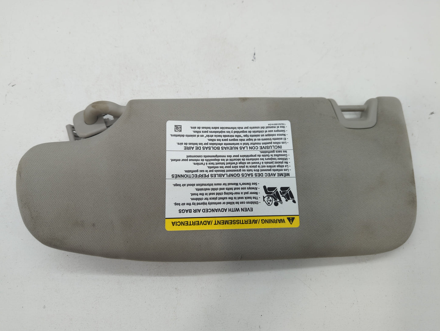 2015-2016 Ford Fusion Sun Visor Shade Replacement Passenger Right Mirror Fits Fits 2015 2016 OEM Used Auto Parts - Oemusedau