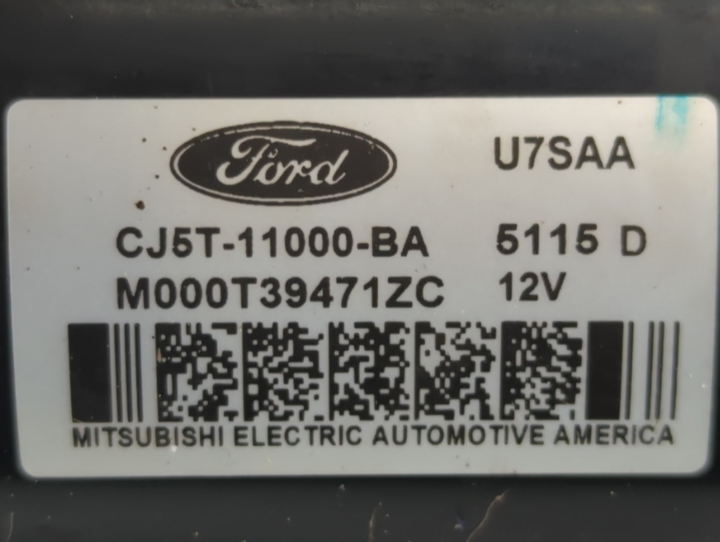 2013-2016 Ford Fusion Car Starter Motor Solenoid OEM P/N:5115 D CJ5T-11000-BA Fits Fits 2013 2014 2015 2016 OEM Used Auto Pa