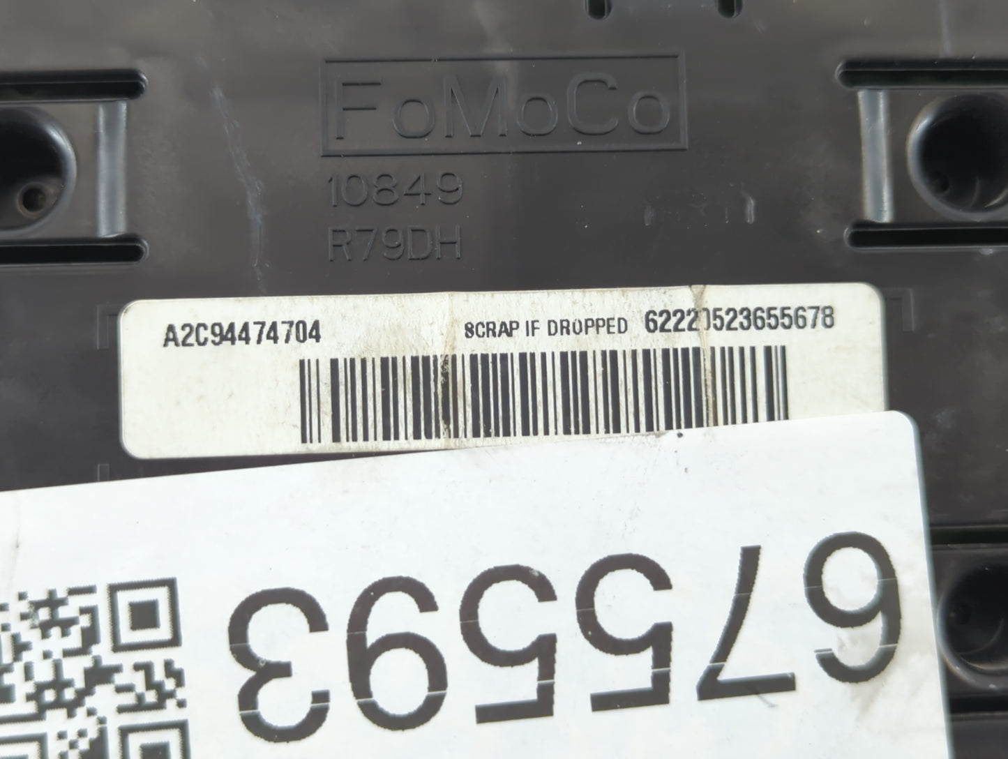 2016 Ford Fusion Instrument Cluster Speedometer Gauges P/N:A2C94474704 Fits OEM Used Auto Parts - Oemusedautoparts1.com