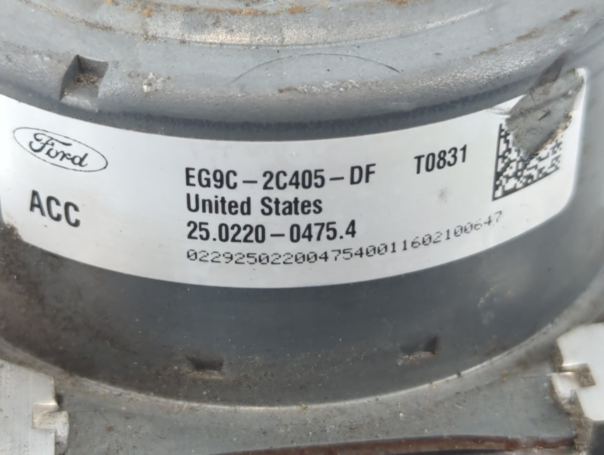 2014-2016 Ford Fusion Anti-Lock Brake ABS Pump Module Actuator OEM P/N:EG9C-2C405-DF Fits Fits 2014 2015 2016 OEM Used Auto 