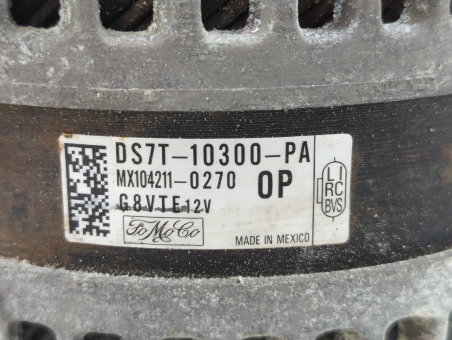 2013-2020 Ford Fusion Alternator Replacement Generator Charging Assembly Engine OEM P/N:MX104211-0270 DS7T-10300-PA Fits OEM
