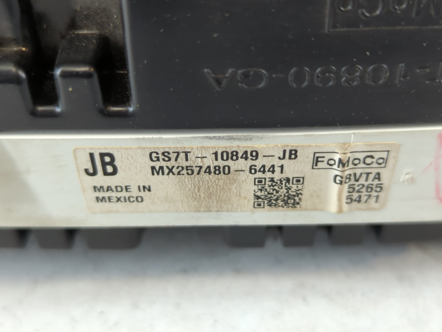 2016 Ford Fusion Instrument Cluster Speedometer Gauges P/N:GS7T-10849-JB Fits OEM Used Auto Parts - Oemusedautoparts1.com