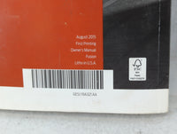 2016 Ford Fusion Owners Manual Book Guide P/N:GE5J19A321AA OEM Used Auto Parts - Oemusedautoparts1.com