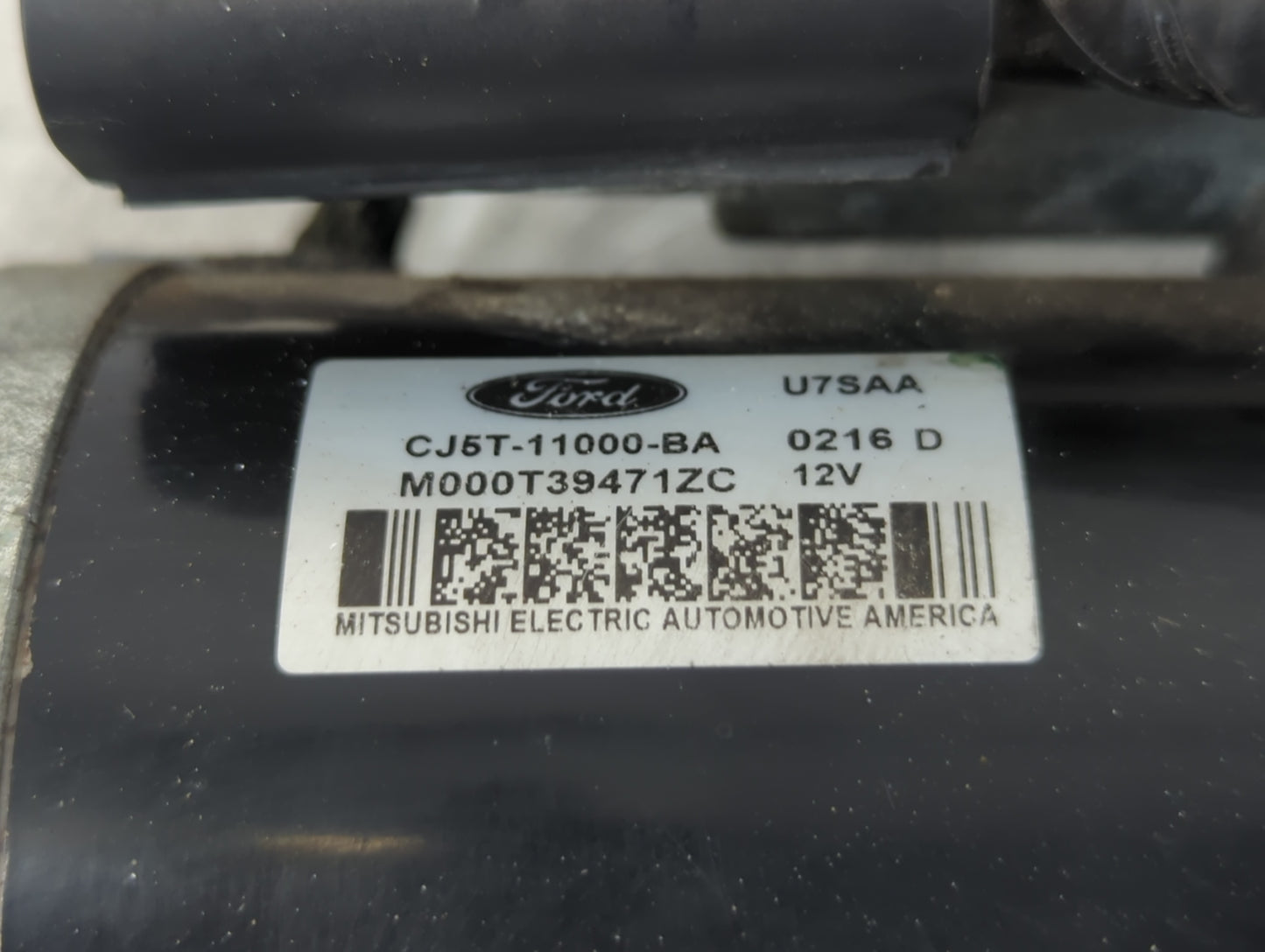 2013-2016 Ford Fusion Car Starter Motor Solenoid OEM P/N:M000T39471ZC CJ5T-11000-BA Fits Fits 2013 2014 2015 2016 OEM Used A