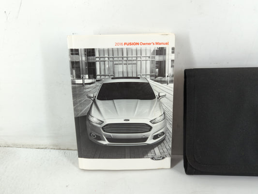 2016 Ford Fusion Owners Manual Book Guide P/N:GE5J 19A321 AA OEM Used Auto Parts