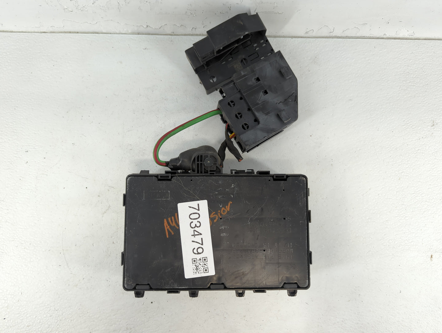 2015-2016 Ford Fusion Fusebox Fuse Box Panel Relay Module P/N:FG9T14A067BB_01 Fits Fits 2015 2016 OEM Used Auto Parts - Oemu