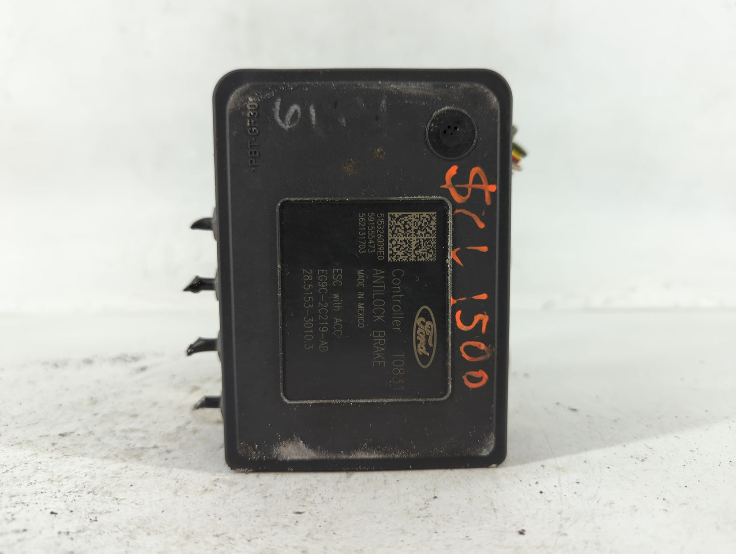 2014-2016 Ford Fusion ABS Pump Control Module Replacement P/N:EG9C-2C405-AG Fits Fits 2014 2015 2016 OEM Used Auto Parts - O