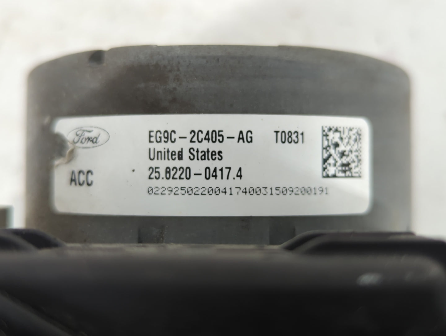 2014-2016 Ford Fusion ABS Pump Control Module Replacement P/N:EG9C-2C405-AG Fits Fits 2014 2015 2016 OEM Used Auto Parts - O