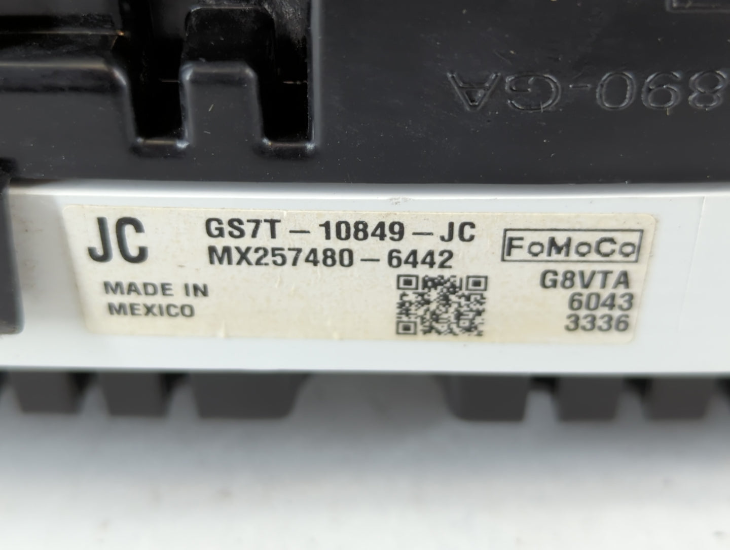 2016 Ford Fusion Instrument Cluster Speedometer Gauges P/N:GS7T-10849-JC Fits OEM Used Auto Parts - Oemusedautoparts1.com