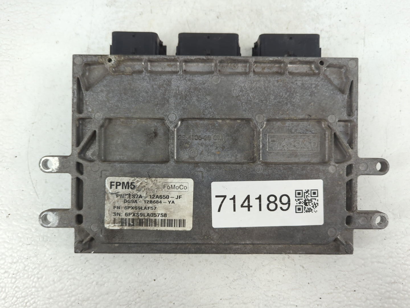 2014-2016 Ford Fusion PCM Engine Control Computer ECU ECM PCU OEM P/N:6PXS9LAF57 ES7A-12A650-JF Fits Fits 2014 2015 2016 OEM
