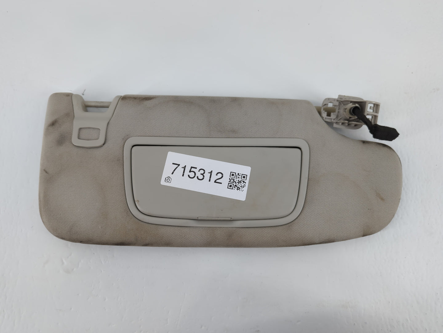 2015-2016 Ford Fusion Sun Visor Shade Replacement Passenger Right Mirror Fits Fits 2015 2016 OEM Used Auto Parts - Oemusedau