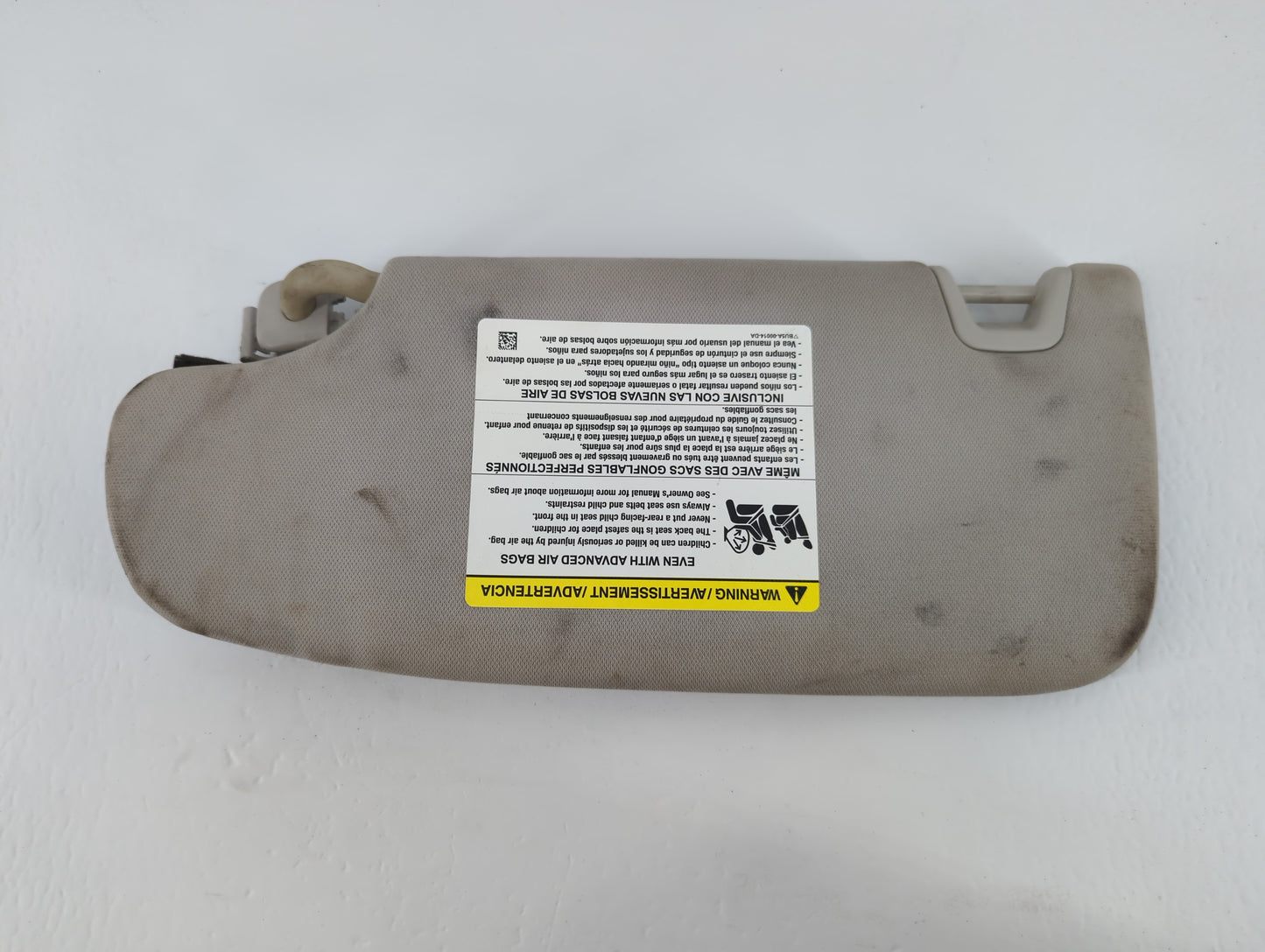 2015-2016 Ford Fusion Sun Visor Shade Replacement Passenger Right Mirror Fits Fits 2015 2016 OEM Used Auto Parts - Oemusedau