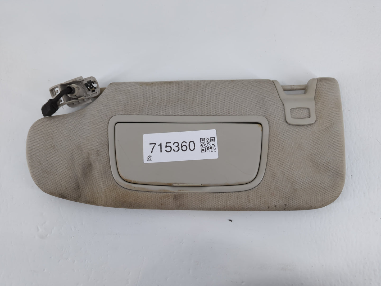 2015-2016 Ford Fusion Sun Visor Shade Replacement Driver Left Mirror Fits Fits 2015 2016 OEM Used Auto Parts - Oemusedautopa
