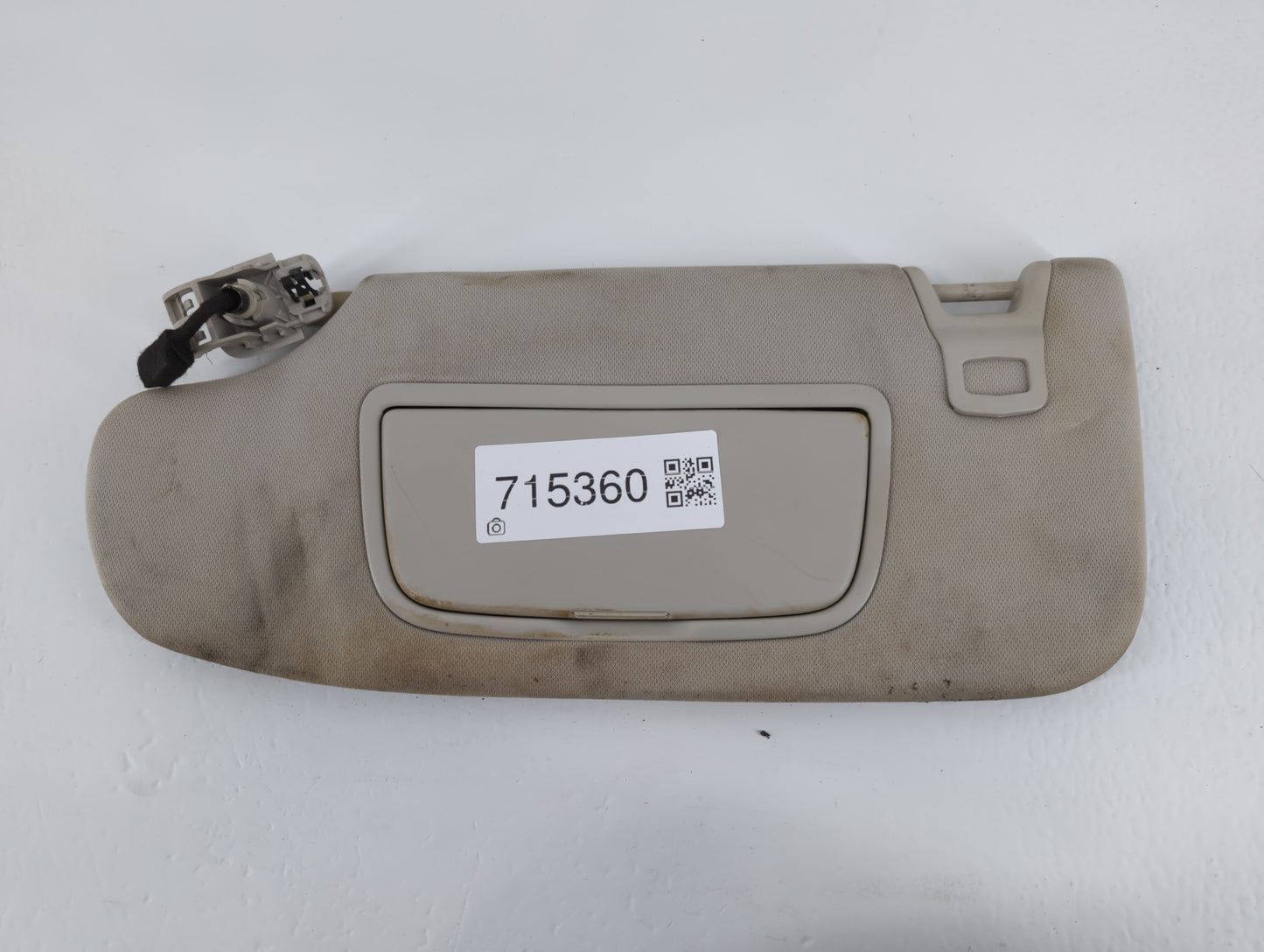 2015-2016 Ford Fusion Sun Visor Shade Replacement Driver Left Mirror Fits Fits 2015 2016 OEM Used Auto Parts - Oemusedautopa