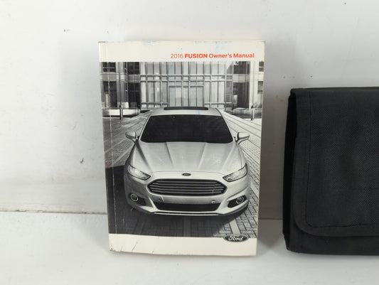 2016 Ford Fusion Owners Manual Book Guide P/N:GE5J 19A321 AA OEM Used Auto Parts