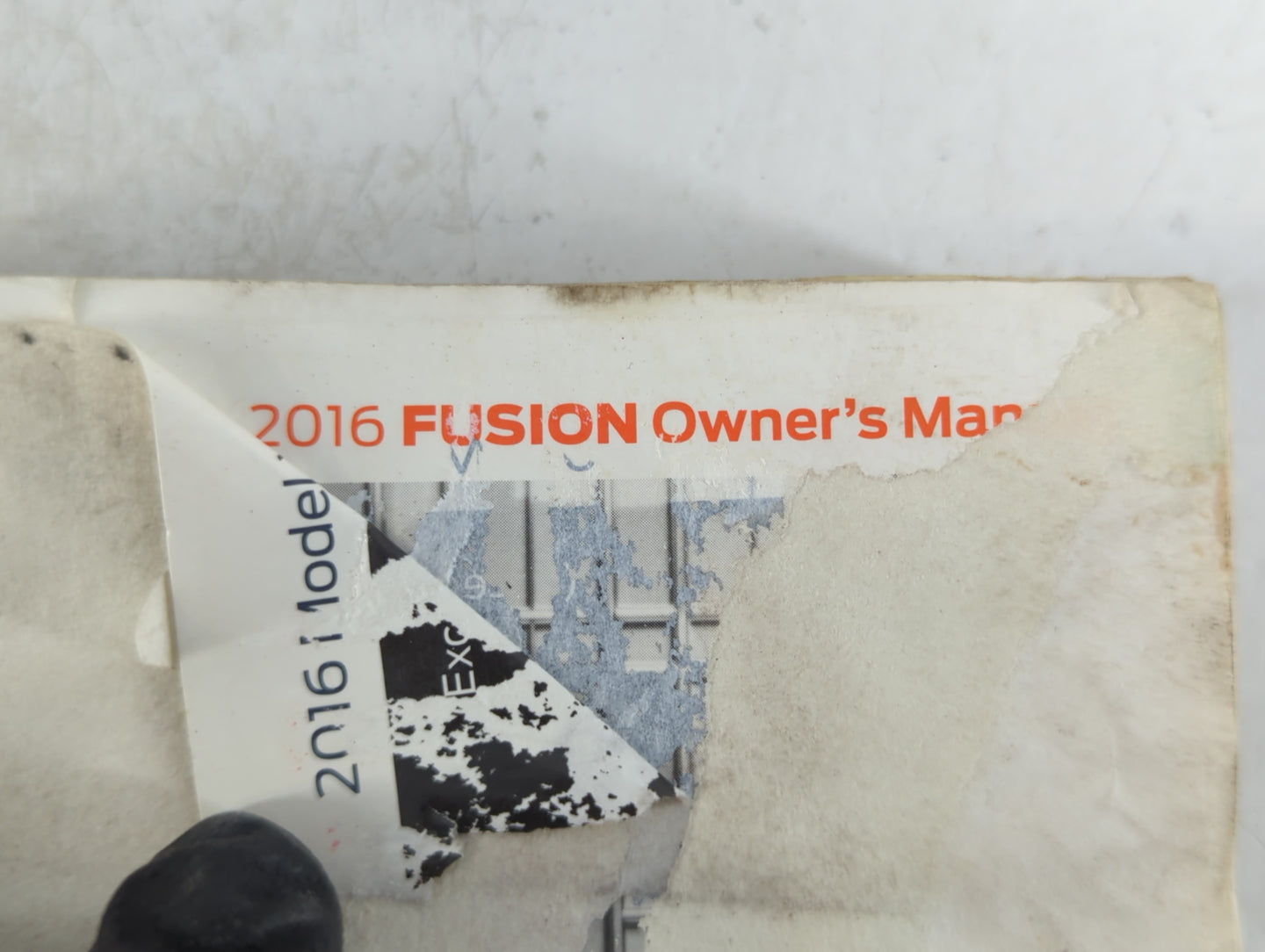 2016 Ford Fusion Owners Manual Book Guide OEM Used Auto Parts - Oemusedautoparts1.com